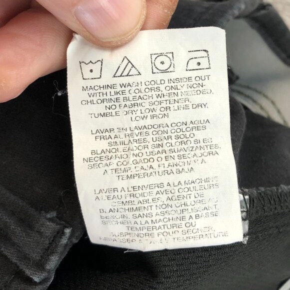 Lee Mens Pants Size 34x30 Black Slim Straight Leg Classic Workwear Flat Front - Picture 9 of 12